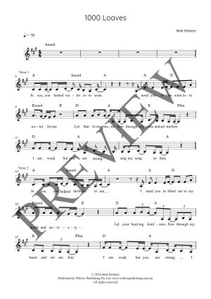 A Preview of a Piano music sheet of 