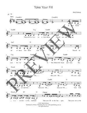 A Preview of a Piano music sheet of 